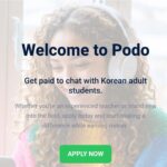 Online English Tutor Jobs at Podo Speaking: Work From Home and Earn $2.50–$3 Per Class